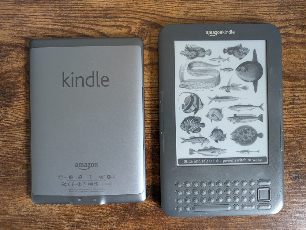 2 rather old Kindles
